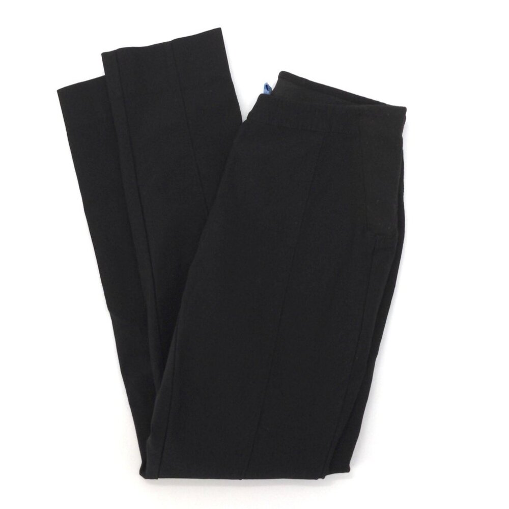 Simply Vera Wang Pants Womens Petite XS Pull On Black Skinny Slim Fit Minimalist
